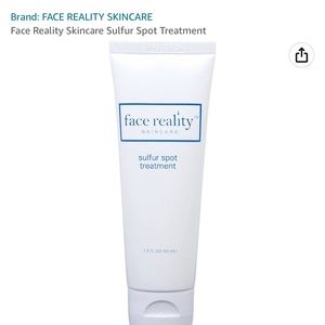 Brand: FACE REALITY SKINCARE
Face Reality Skincare Sulfur Spot Treatment serum.